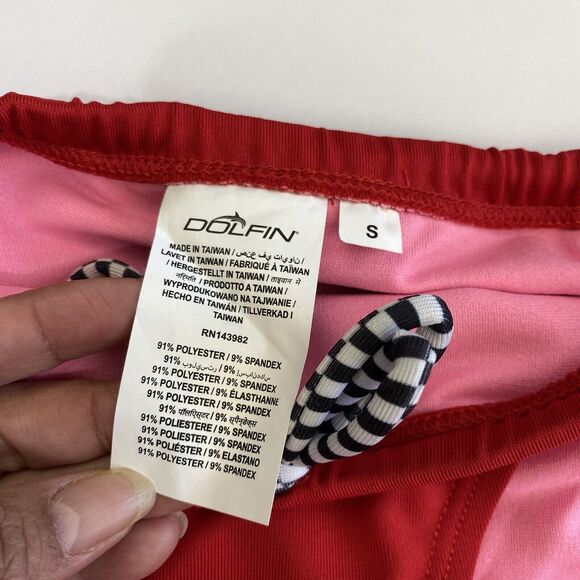 small reversible‎ dolfin brand uglies swim bottoms Women’s Red Beach Pool - Picture 15 of 16